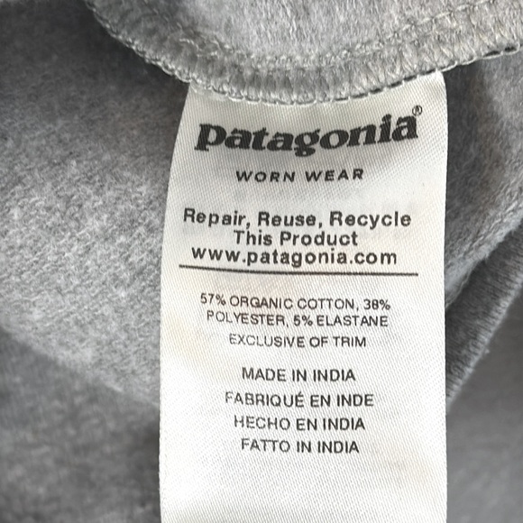Patagonia -‎ women’s Solar Rays 73 Hoodie gray top long sleeve sweatshirt size S - Picture 5 of 7